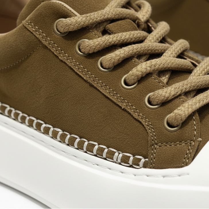 Men's Vibe Suede Casual Shoes - Brown