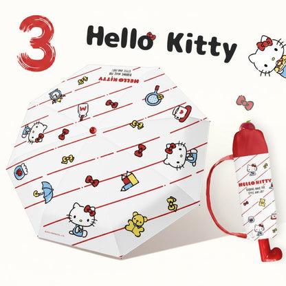 Hello Kitty Red Folding Boot Umbrella