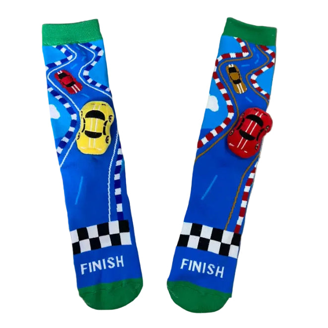 Boy's Cute 3D Knee-High Crazy Socks
