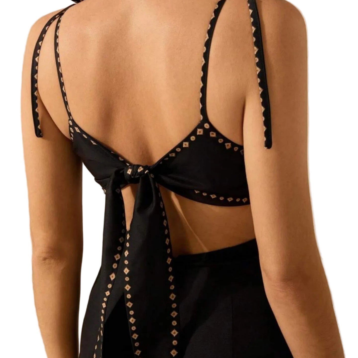 Dusk Boho Backless Maxi Sundress.