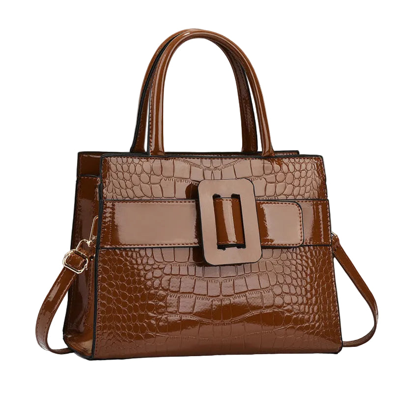 Buckle Tote Shoulder / Handbag