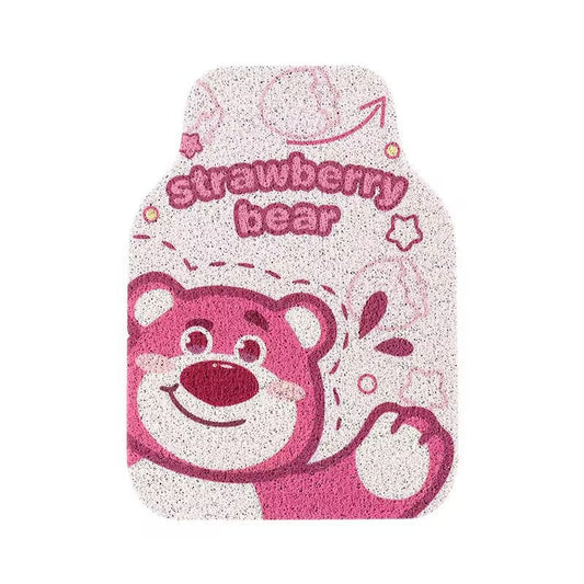Cheerful Lotso Bear Universal Non-Slip Car Floor Mats