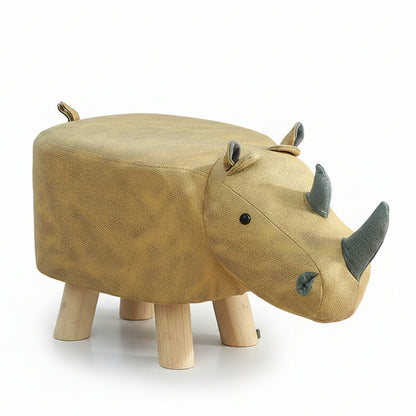 Rhino Animal Children's Ottoman Footstool