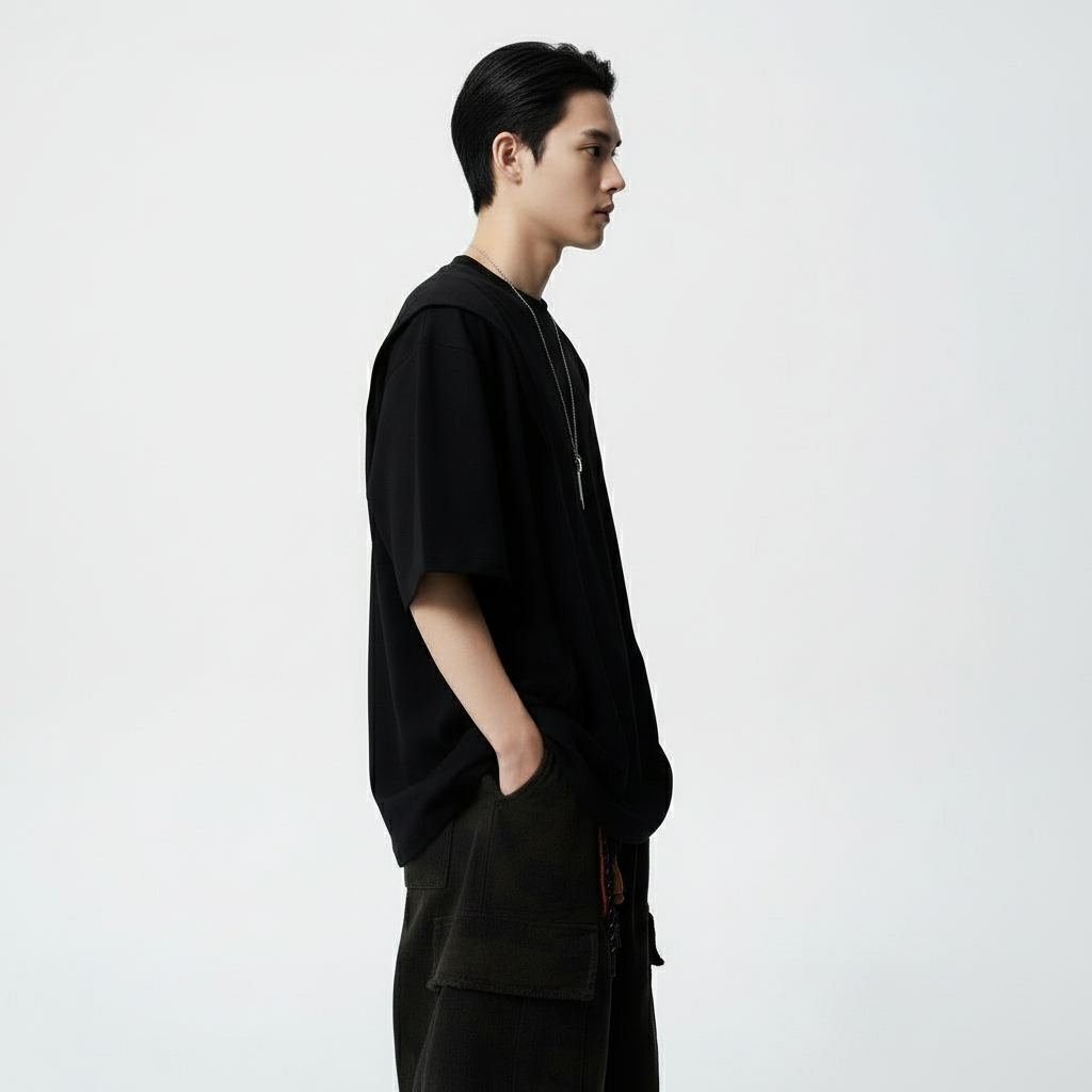 Men's Loose Leaf Cut T-Shirt