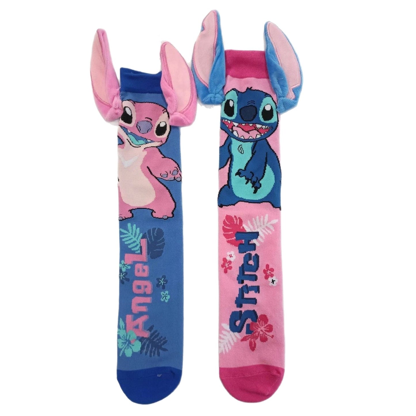 Stitch Children's Adorable 3D Knee-High Crazy Socks