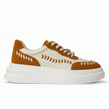 Women's Charm Sneakers - Brown