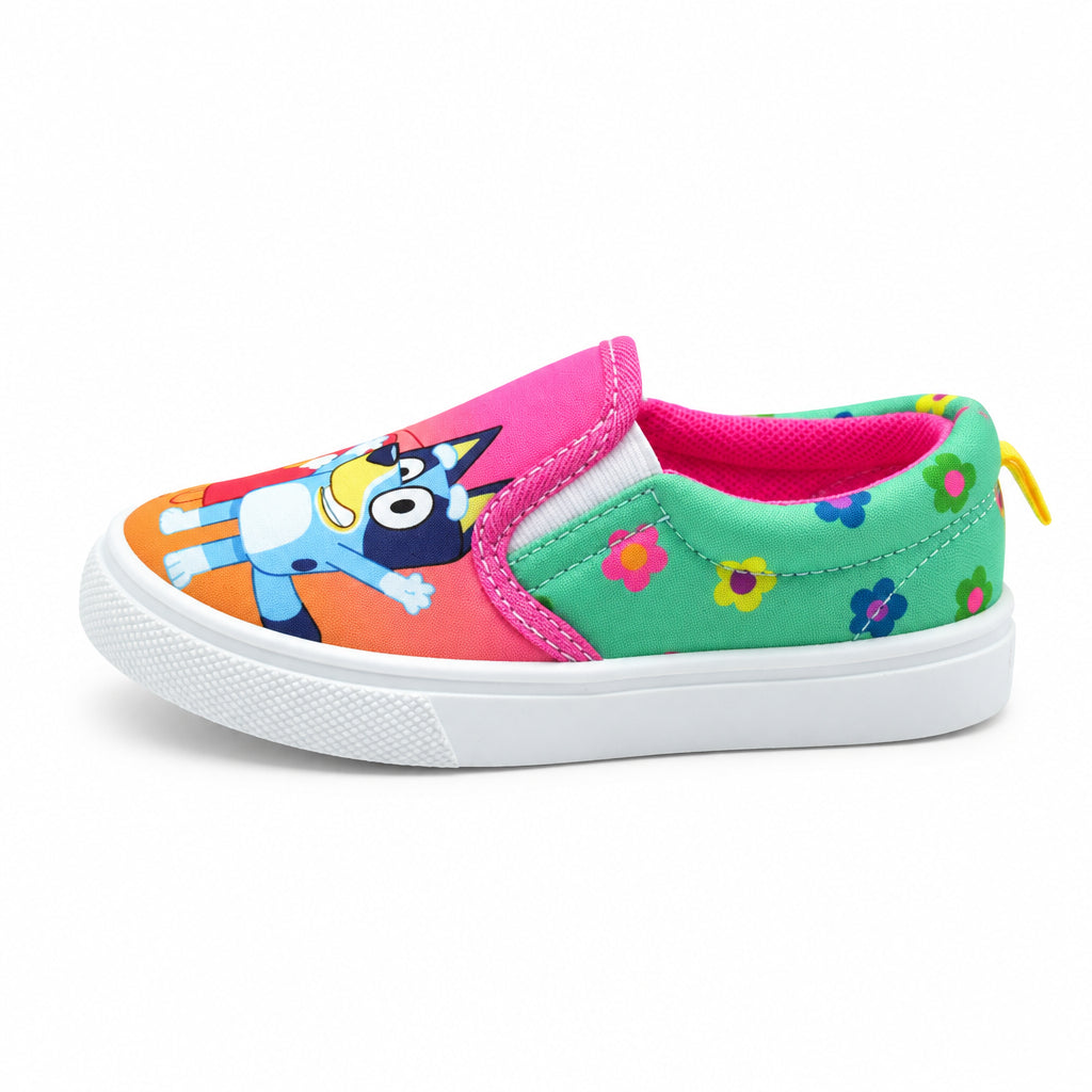 Kids' Bluey & Bingo Slip-On Canvas Sneakers