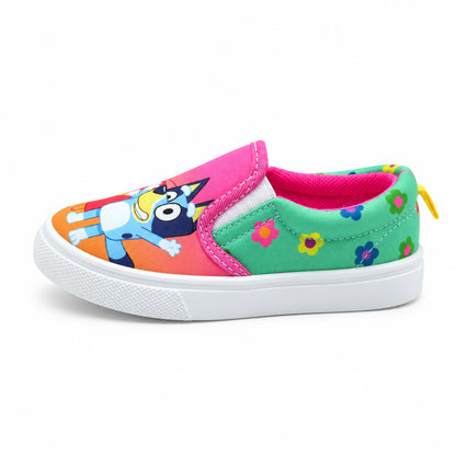 Kids' Bluey & Bingo Slip-On Canvas Sneakers