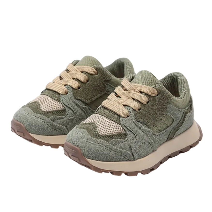Children's Trek Sneaker - Green