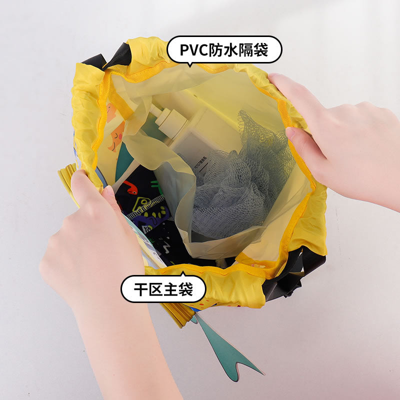 Children's Waterproof Thick Swimming Backpack