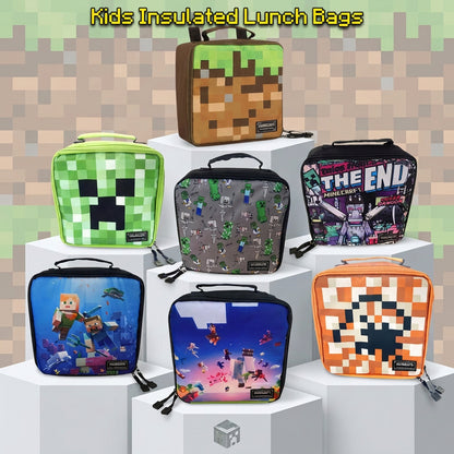 Minecraft Insulated Lunch Bag