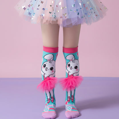 Kids Cute Cartoom Knee-High Crazy Socks