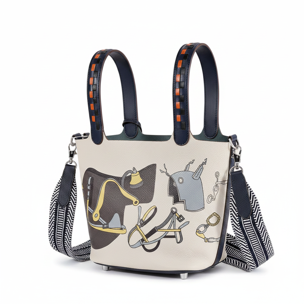 Women's Togo Cowhide Bucket Bag