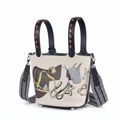 Women's Togo Cowhide Bucket Bag