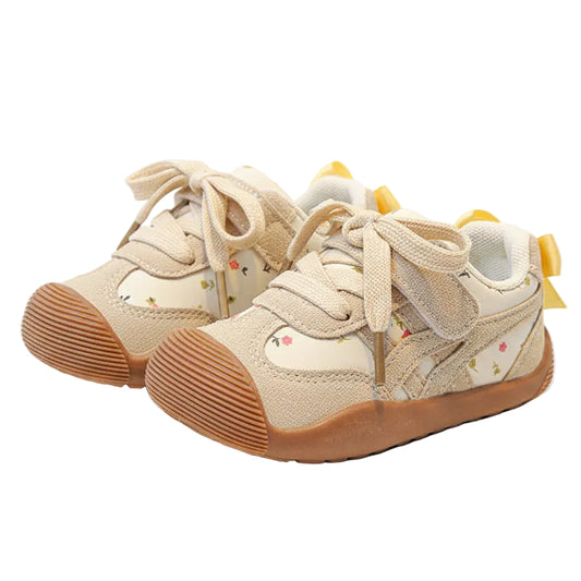 Girl's Posie First Step Soft Sole Sneakers