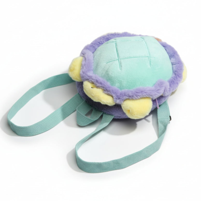 Vinnie Turtle Doll Plush Backpack