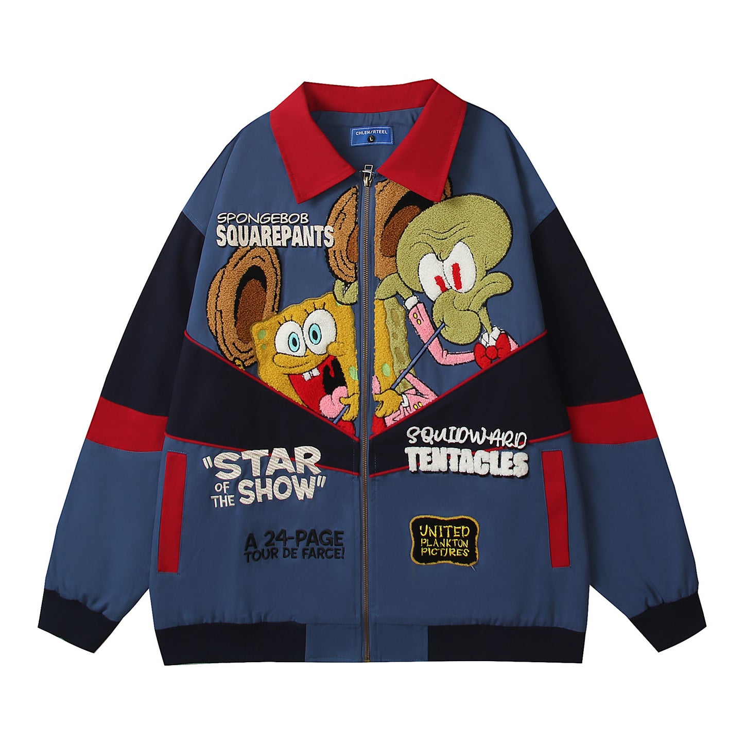 SpongeBob x Squidward Streetwear Jacket