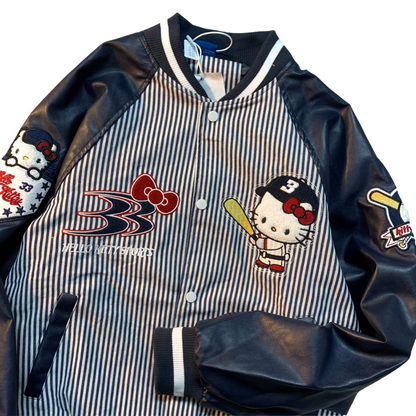 Hello Kitty Sports League Varsity Jacket