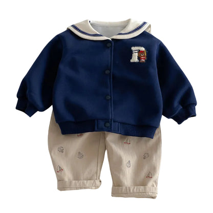 The Little Sailor Collection Kids 2-Piece & 3-Piece Outfit Set