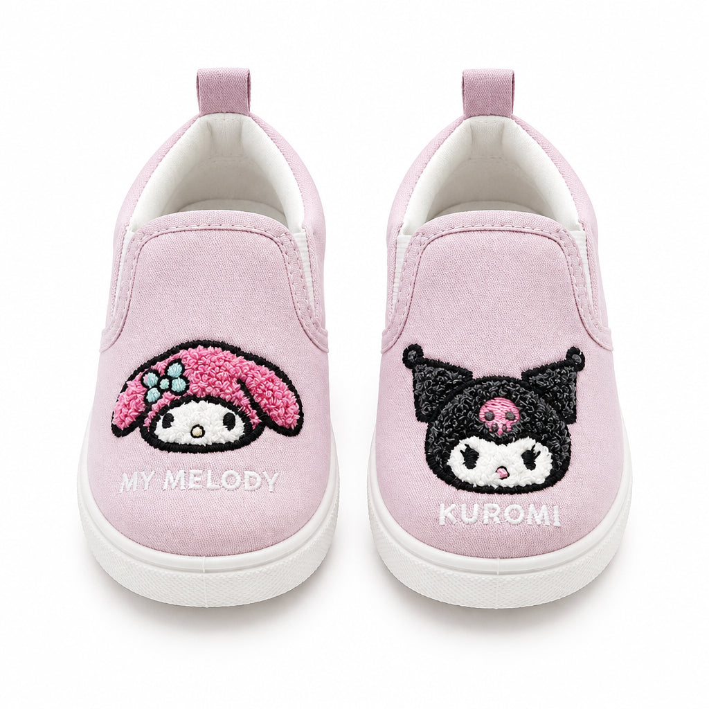Sanrio My Melody & Kuromi Mismatched Toddler Canvas Loafers