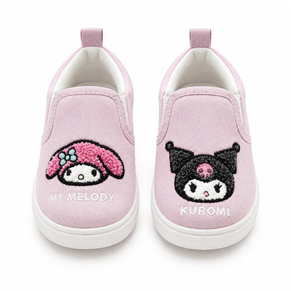 Sanrio My Melody & Kuromi Mismatched Toddler Canvas Loafers