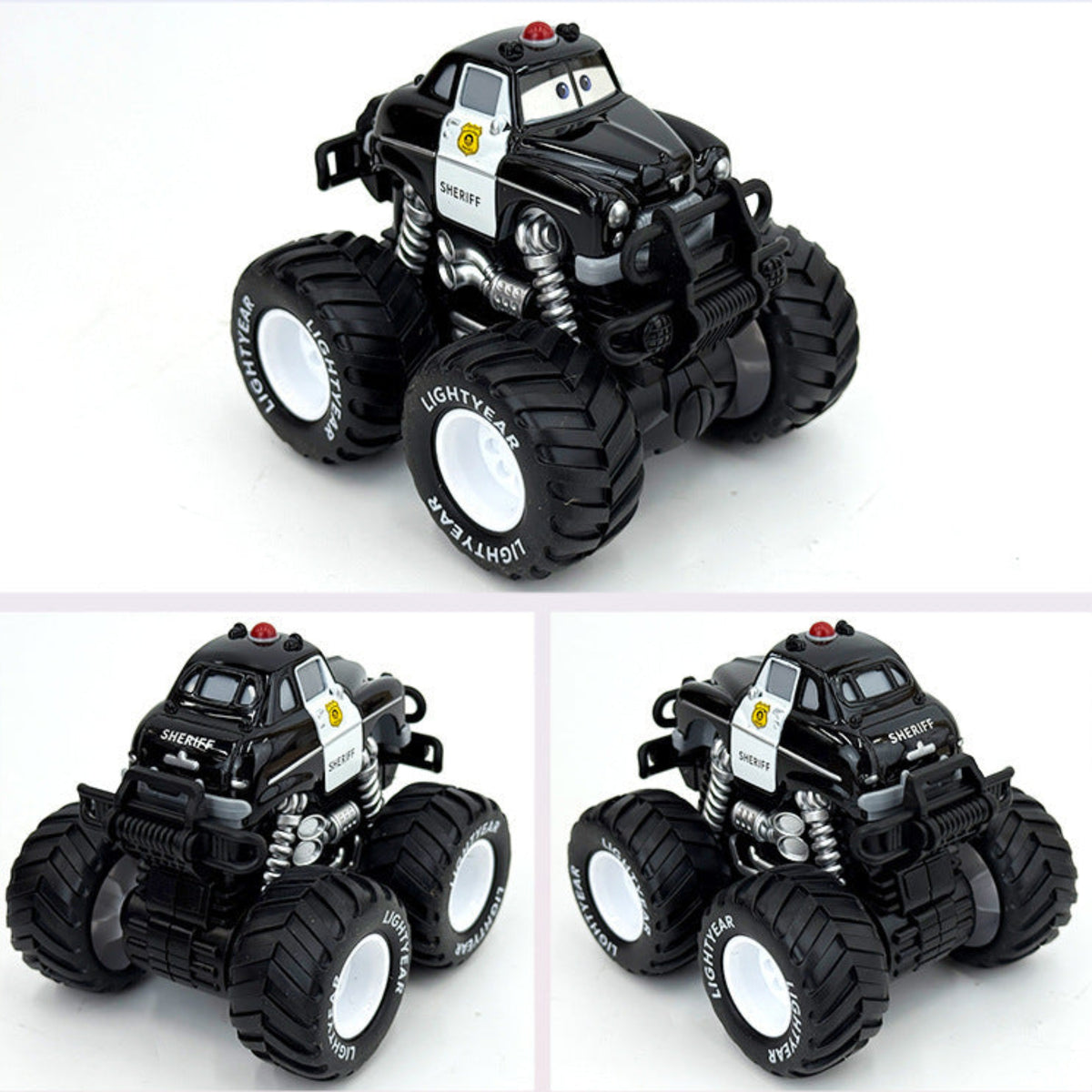 Disney Pixar Cars Off-Road Monster Truck Pullback Toy Vehicle