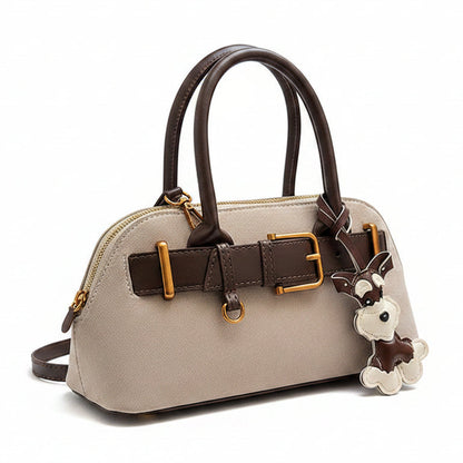 Luxe Suede Mini Satchel Bag