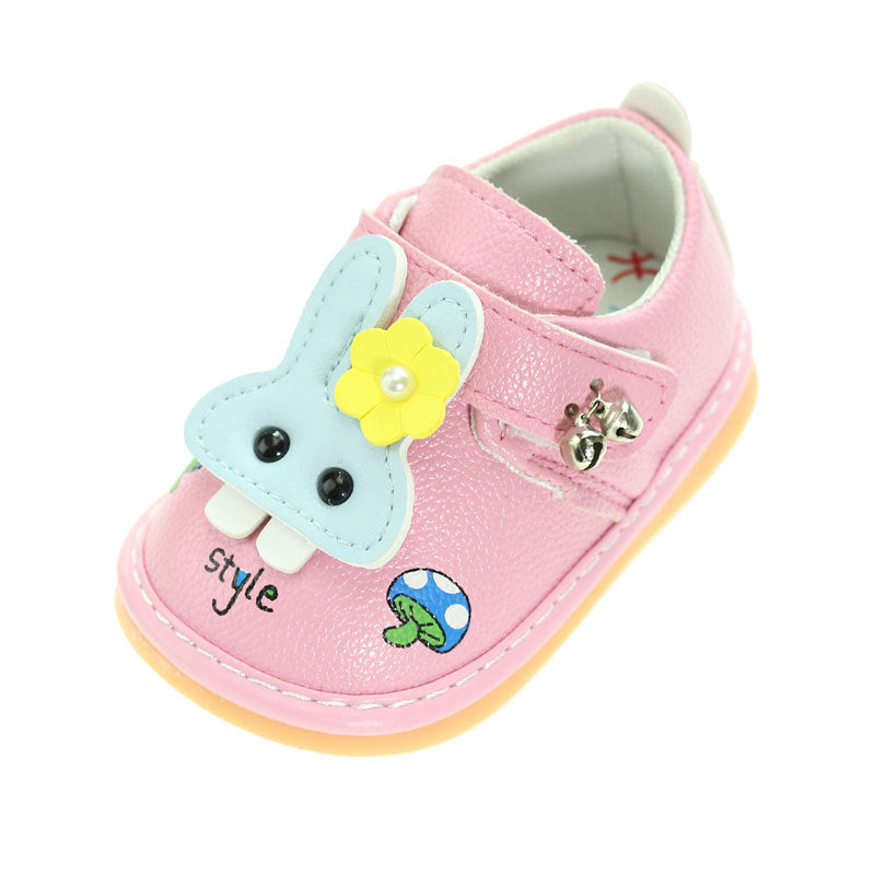 Bunny Style Soft-Sole Baby Sneakers - Green