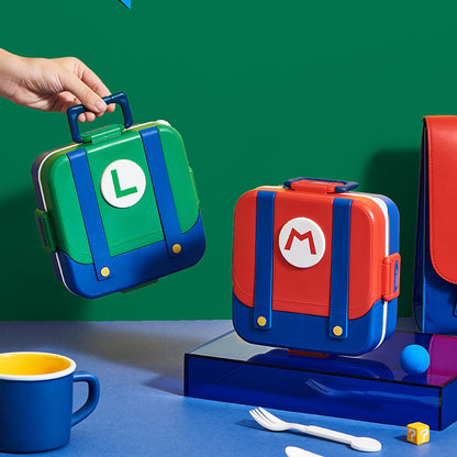 Super Mario & Luigi Premium Stainless Steel Bento Lunch Box