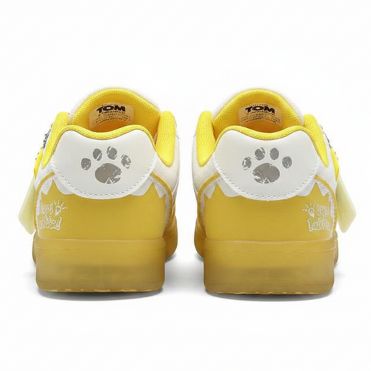 TALKING TOM | Casual Retro Sneakers - Yellow
