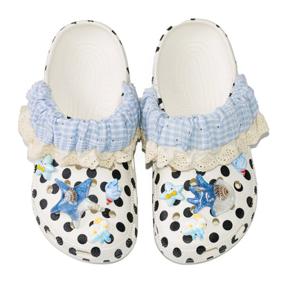 ZYLUS AeroGrip Azure Clog Sandals