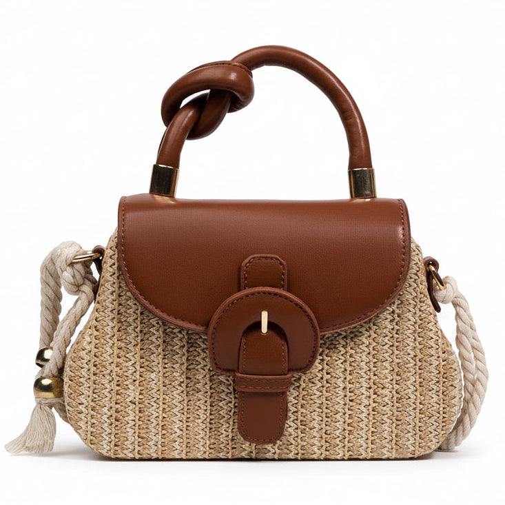Retro Buckle Crossbody Bag / Handbag