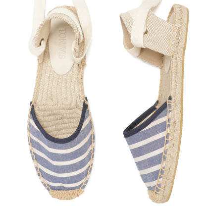 TONIVIS Women's Lace-Up Espadrille Shoes