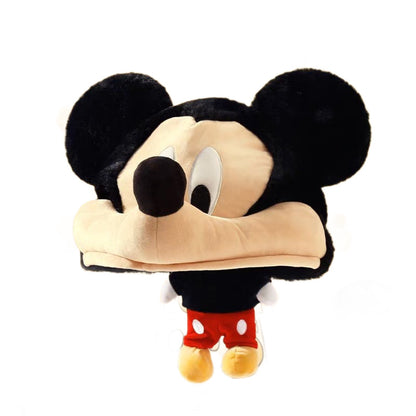 Mickey & Minnie 3D Big-Head Plush Hats
