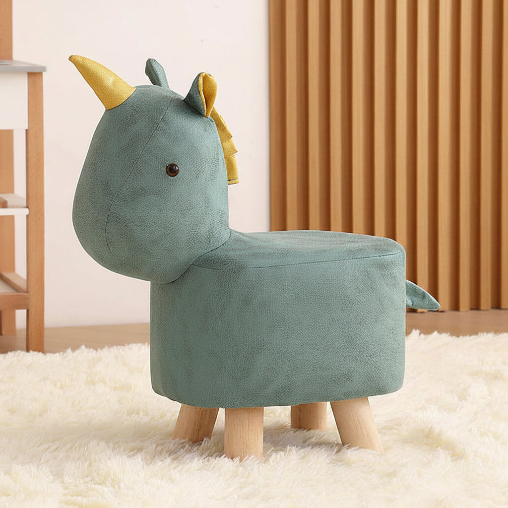 Unicorn Animal Children's Ottoman Footstool