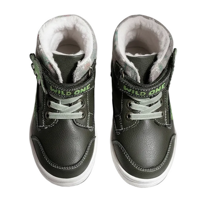 Boy's Dino Winter Hug Snow Sneakers