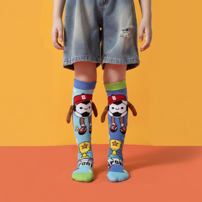 Adorable 3D Sporty Knee-High Socks