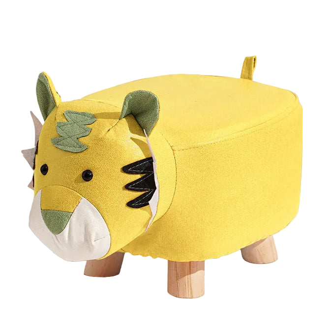 Tiger Animal Children's Ottoman Footstool