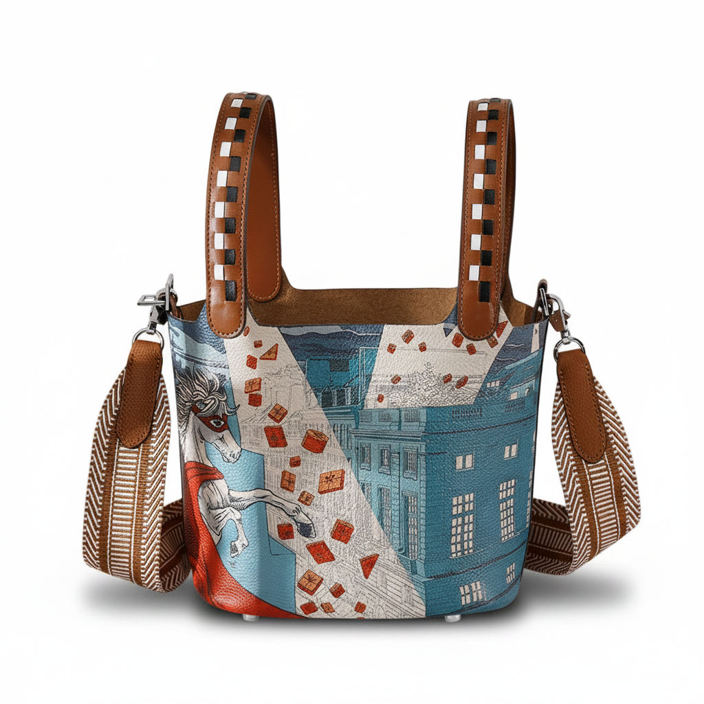 Women's Togo Cowhide Bucket Bag