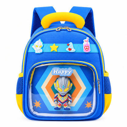 Kawaii 3D Ultraman Pop-Up Window Kids' Backpack