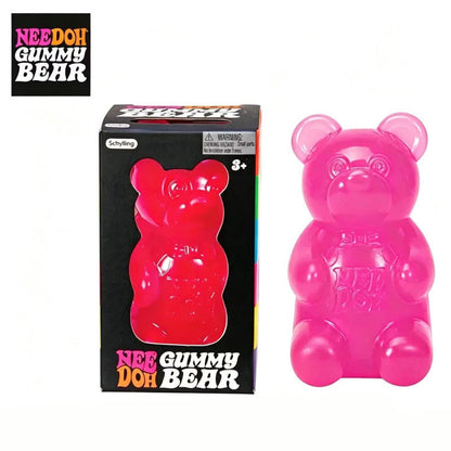 Schylling NeeDoh Gummy Bear - Squishy Sensory Fidget Toy