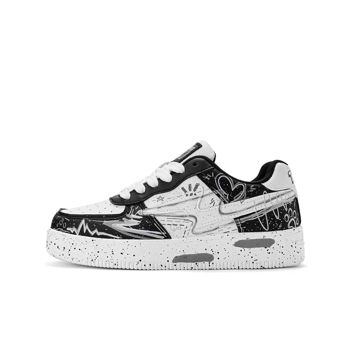 TALKING TOM | Graffiti Lightning Sneakers - Starry Sky