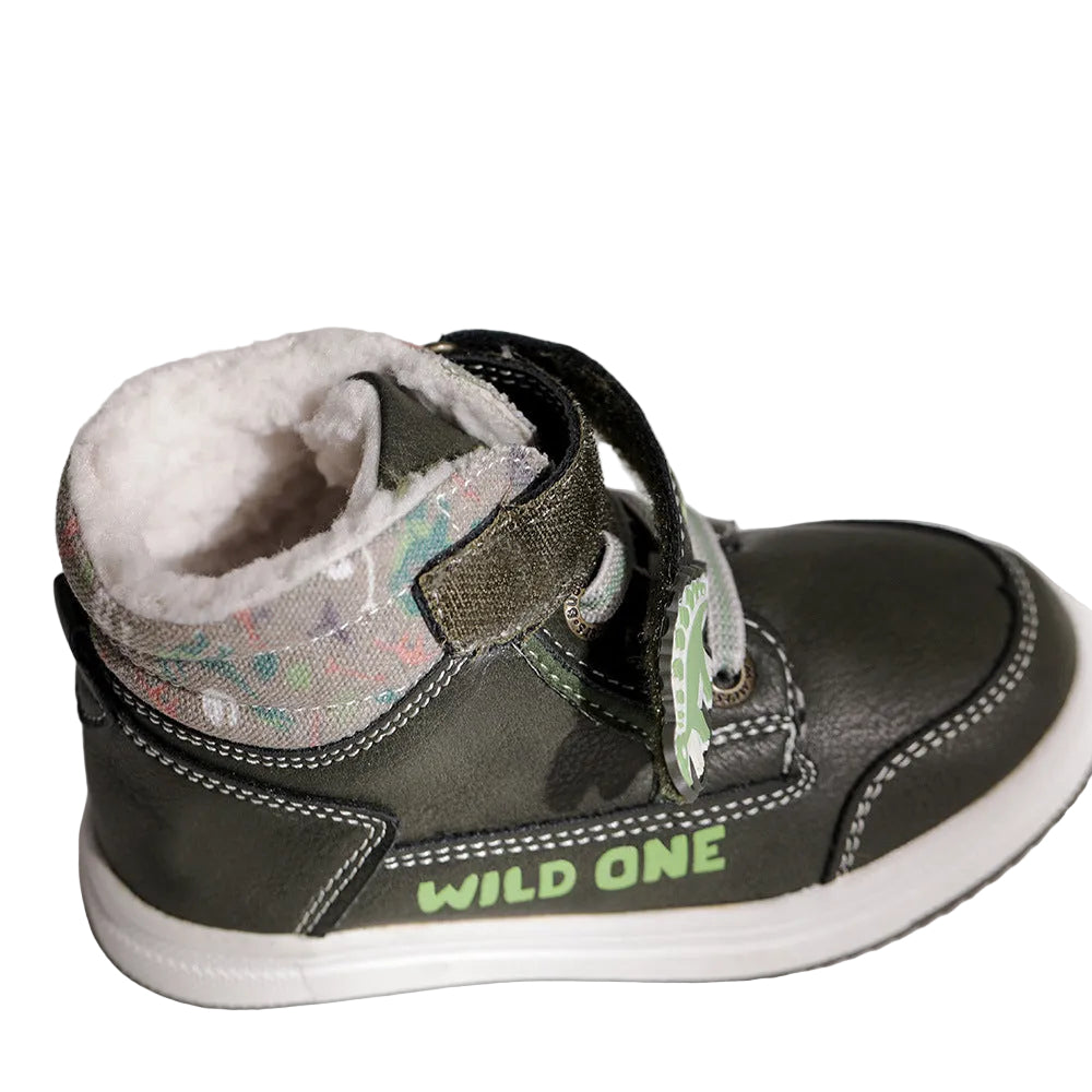 Boy's Dino Winter Hug Snow Sneakers