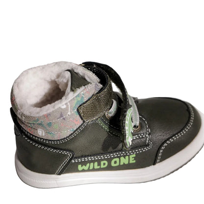 Boy's Dino Winter Hug Snow Sneakers