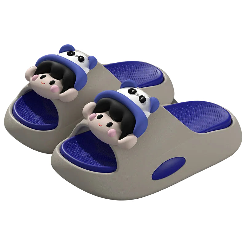 Munchkin Panda Hat Slippers