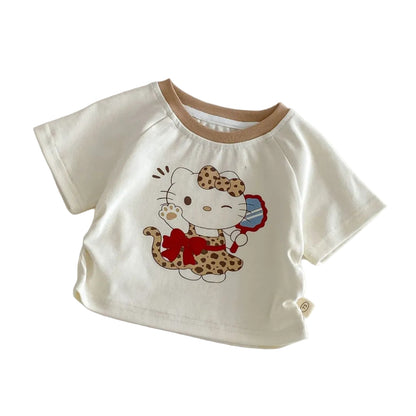 Girls' Safari Sweetheart 4-Piece Outfit Set
