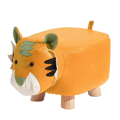 Tiger Animal Children's Ottoman Footstool