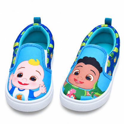 CoComelon Toddler Slip-On Canvas Sneakers