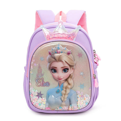 Frozen Princess Elsa 3D Hard Shell Kids Backpack