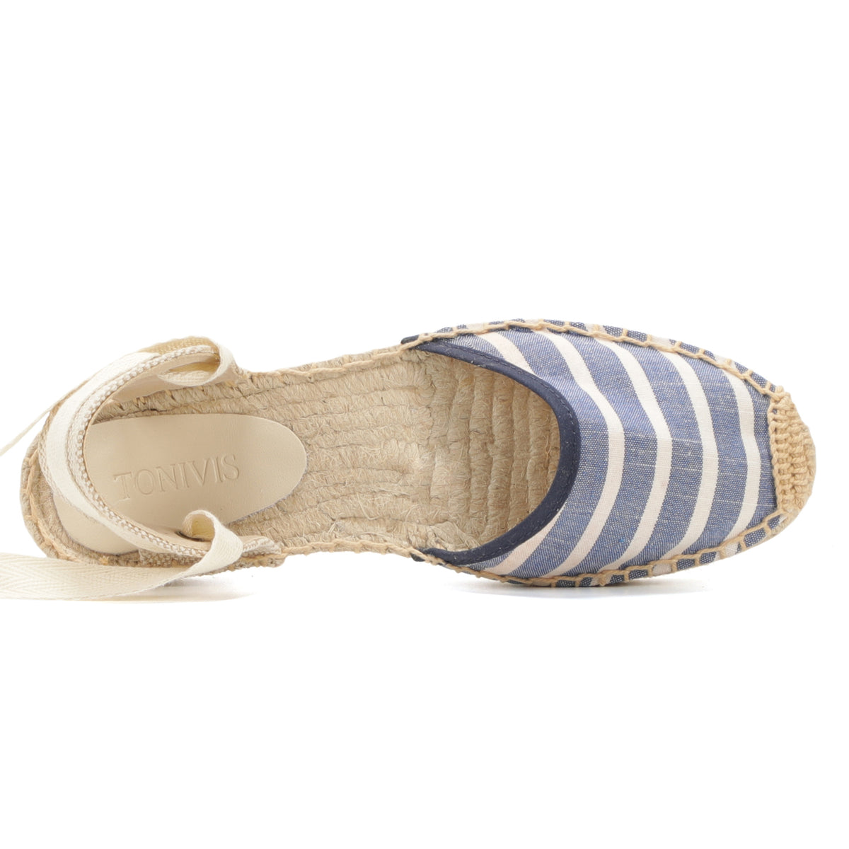 TONIVIS Women's Lace-Up Espadrille Shoes
